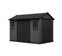 Keter Newton Plus Dual Entry Shed 11X7.5Ft - Grey