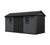 Keter Newton Plus Dual Entry Shed 15x7.5ft - Grey