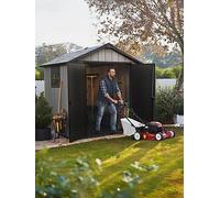 Keter 255641 Oakland Shed Grey 7.5 x 7ft Garden Outdoor Storage KET255641