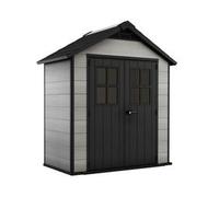Keter Oakland Shed 7.5x4ft Grey KET254397