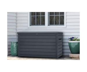 Keter Ontario Graphite Outdoor Garden Storage Box - 870L