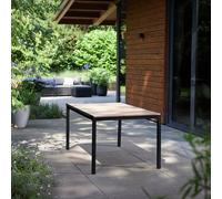Keter Porto 6 Seater Rectangular Garden Table - Natural