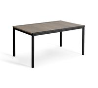 Keter Porto Signature Table, Ashwood and Black Steel Frame, 160cm