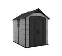 Keter Premier Shed Grey 7.5 x 9ft Capacity 395 cu. ft Entry 142cm. KET255235