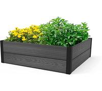Keter Raised Maple Garden Bed