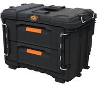 Keter ROC Pro Gear 2.0 XL Tool Box with 2 Drawers - Black