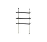 Keter Black 3 Shelf Steel Shelving Unit (H)1800mm (W)970mm