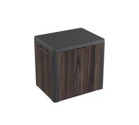 Keter Signature 113L City Outdoor Garden Storage Box - Rosewood |