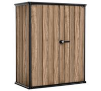 Keter Signature 1400L Vertical Storage Shed - Oak