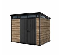 Keter Signature 9X7 Pent Shed - Oak