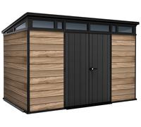 Keter Signature Oak Pent Shed - 11 x 7ft