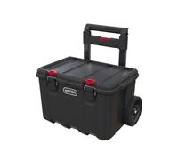 Keter Stack N Roll Storage Cart With Ergonomic Handle And Durable Wheels For Easy Transport