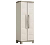 Keter Storage Cabinet with Shelves Excellence Beige and Taupe 182 cm Berkfield Home Beige One Size