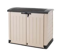 Keter Store-It-Out Arc Beige & Brown 1200L Garden Storage Box (H)1200mm (W)1460mm
