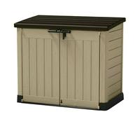 Keter Store It Out Max 1200L Outdoor Garden Storage Shed Beige Brown
