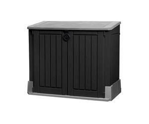 Keter Store It Out Midi Outdoor Plastic Garden Storage Shed Black Grey