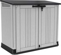 Keter Store It Out Nova Outdoor Garden Furniture Storage Shed Light Grey with...