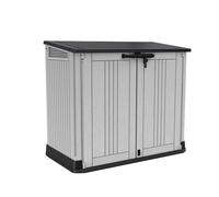 Keter Store It Out Nova Outdoor Garden Furniture Storage Shed Light Grey with...