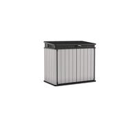 Keter Store It Out Premier XL Outdoor Garden Storage Shed, Grey and Black, 141 x 82 x 123.5 cm
