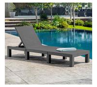 Keter Sunlounger with Cushion Daytona Graphite UK