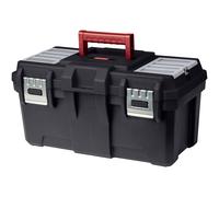 Keter 245309 Tool Box Black, Metal Fasteners, Removable Storage
