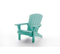 Keter Troy Adirondack Chair - Aqua Teal