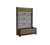 Keter Tulip Screen L-Shaped Resin Planter 98L (W)44.4Cm