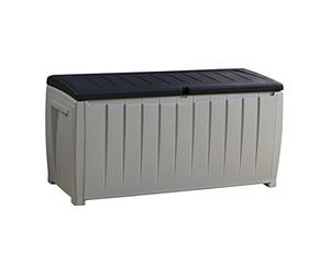 Keter Waterproof Garden Storage Box with seat