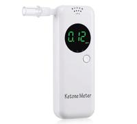 Keto Breath Tester, 0-99 PPM Ketosis Meter with 10 Mouthpieces