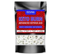 Keto Burn Advanced Ketosis Aid Weight Loss Diet Pills Fat Burner Supplement | 60 Capsules