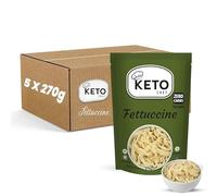 Keto Chef Konjac Fettuccine Pasta (Pack of 5, 270g) - Sugar & Free-from, Made with Konjac Flour, Contains Zero Fat, Shirataki, Low Calorie Healthy Diet Food | Ready to Eat