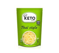Keto Chef Konjac Thai Style Noodles (Pack of 24 x 270g) Instant Oats Fibre Shirataki Noodles, Low Carb, Low Calorie, Gluten & Sugar Free, Vegan, Ready to Eat Alternative, Paleo Diet Friendly