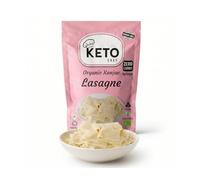 Keto Chef Shirataki Konjac Lasagne Pasta Sheets 270g (Pack of 1) - Odour Free, Low Calorie & Fat Free, High Fibre, Keto Friendly, Vegan & Gluten Free, Low Carb Pasta Sheets | Ready to Eat Instant Food