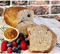 Keto Chefs Freshly Baked Keto Bread Aromatic Spiced Fruit Low Carb Rustic Loaf 600g x 2 Loaves