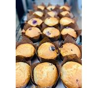 Keto Chefs Low Carb 6 x Fully Keto Californian Blueberry Muffins Freshly Baked 600g x 2 Packs