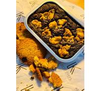 Keto Chefs Low Carb Cookie Crumb & Belgium Dark Chocolate Brownie (Krownie) Freshly Baked 400g