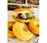 Keto Chefs Low Carb Freshly Baked Bagels x 4-3 Pack 400g each
