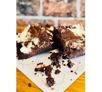 Keto Chefs Low Carb Swirled Chocolate Fudge Brownie Greek Yoghurt Freshly Baked 500g x 3 Packs