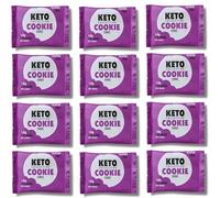 Keto Collective Keto Chocolate Cookies I 1.5g Net Carbs I 30g x 12