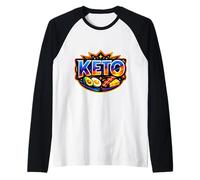 Keto Diet Follower Ketogenic Nutrition Fan Nutritionist Raglan Baseball Tee