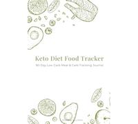 Keto Diet Food Tracker: 90-Day Low Carb Meal & Carb Tracking Journal