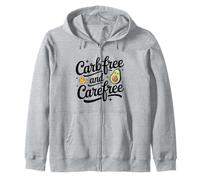 Keto Diet Ketosis Funny Zip Hoodie