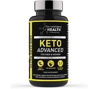 Keto Diet Pills 60 Capsules, Premium Quality C8 & MCT Oil Nutritional Food Supplement Tablets, Suitable for Ketogenic, Paleo, Low Carbs & Atkins Diets & Training Regimes by The Intelligent Health