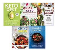 Keto Diet, Quick Keto Meals in 30 Minutes or Less, Beginner's KetoDiet Cookbook, Keto Crock Pot, Complete KetoFast 5 Books Collection Set