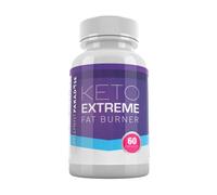 Keto Extreme Fat Burner - Enriched with Vitamins 60 Capsules - Supplement Paradise
