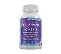 Keto Extreme Keto - Ketogenic Weigth Loss Support - Enriched with Vitamins - 60 Capsules
