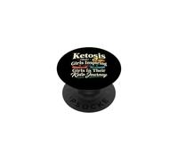 Keto Girls Community Ketogenic Diet Journey PopSockets Adhesive PopGrip