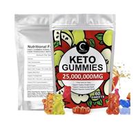 Keto Gummies for Weight & Fat Loss, Belly Fat Loss - 60 High Strength Enter into Ketosis and Lose Weight Fast with Keto Gummy Bears!