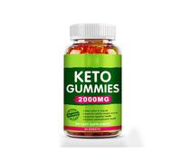 Keto Gummies with Apple Cider Vinegar and Mother, 0 Net Carbs, Prebiotic Fiber, Vegan Pectin Fat Burner