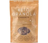 Keto Hana Cinnamon Keto Granola Keto Diet Vegan Grain Free Dairy Free Plant Based No Refined Sugars Gluten Free 1.2g Net Carbs Breakfast Cereal - 300gr/0.6lbs